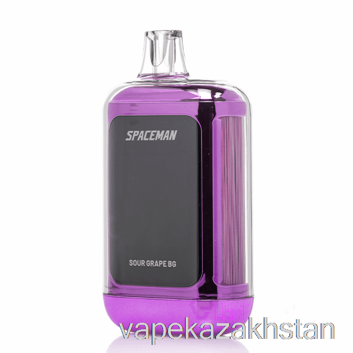 Vape Smoke SPACEMAN CURVE 18K Disposable Sour Grape Bubble Gum